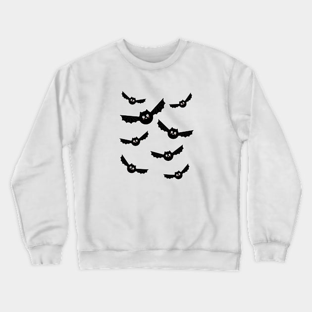 Cute Bat Crewneck Sweatshirt by LunaMay